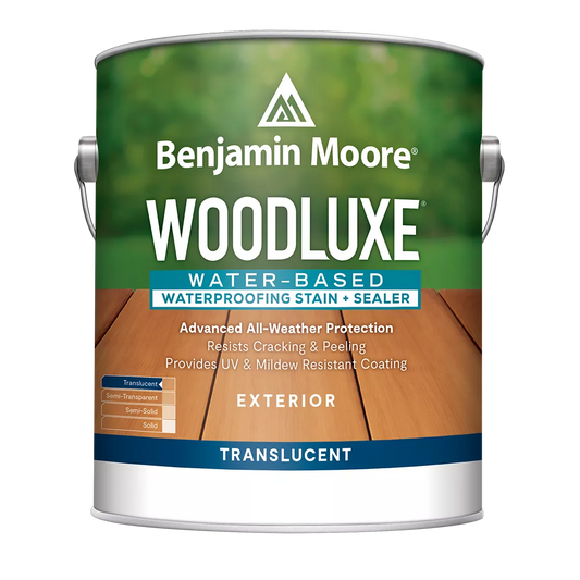 Woodluxe Water-Based Waterproofing Stain + Sealer - Tranlucent