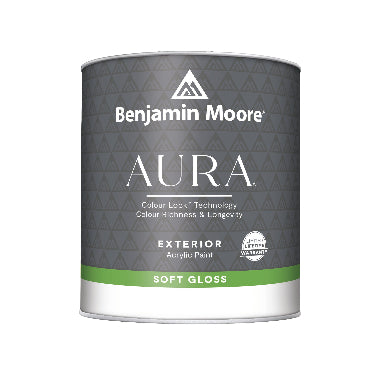 Aura Waterborne Exterior Paint - Soft-Gloss Finish F632